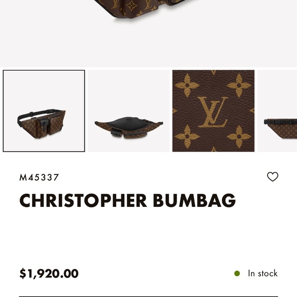 Louis Vuitton Christopher bumbag - Picture 3 of 4